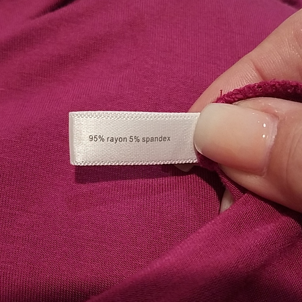 Flutter Top W Bead Detail Euc - image 7